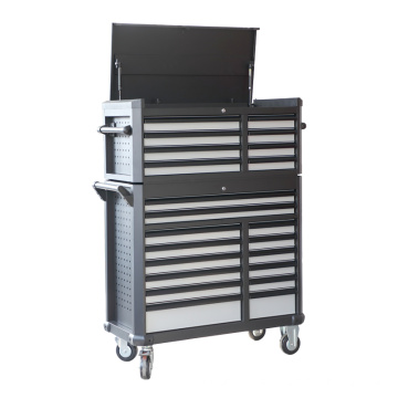 Heavy Duty Black & Grey 22 Drawer Mobile Cabinet for Workshops & Garages